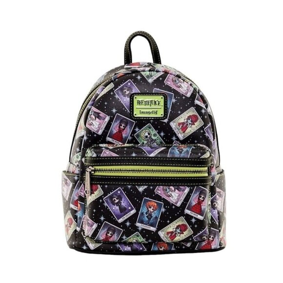 **HARD TO FIND **Loungefly Beetlejuice Warner Bros Icons Mini Backpack main image 8